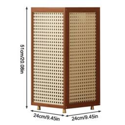 KORVIXA Bamboo Umbrella Holder Free Standing in Brown - Size: 0.6m2 - thumbnail 2