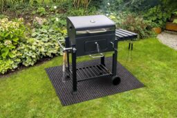 RugsX Protective Grill Mat Rug in Brown - Size: 120 cm x 150 cm - thumbnail 4