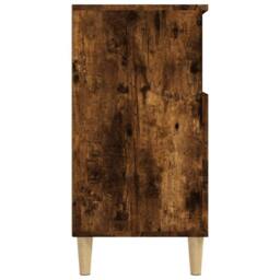 Berkfield Home Sideboard Smoked Oak 60x35x70 cm Engineered Wood in Brown - Size: 60 x 35 x 70 cm - thumbnail 7