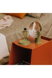 Cosmic Vanity Mirror Magnifying Mirror 5x Countertop Black Geyser Collection - thumbnail 5