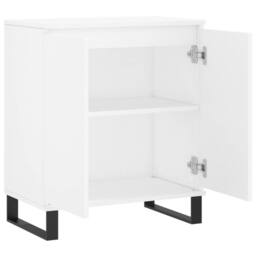 Berkfield Home Sideboard White 60x35x70 cm Engineered Wood - Size: 60 x 35 x 70 cm - thumbnail 6