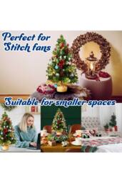 Disney Stitch Xmas Tree with Baubles Christmas Gift in Green - thumbnail 4