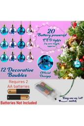 Disney Stitch Xmas Tree with Baubles Christmas Gift in Green - thumbnail 3