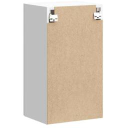Berkfield Home Kitchen Wall Cabinet Lucca High Gloss White Engineered Wood - thumbnail 7