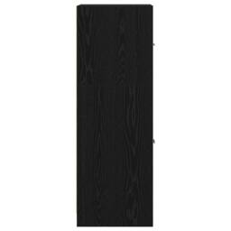 Berkfield Home Modern Apothecary Cabinet Black Oak 40x41x118 cm Engineered Wood - Size: 40 x 41 x 118 cm - thumbnail 7