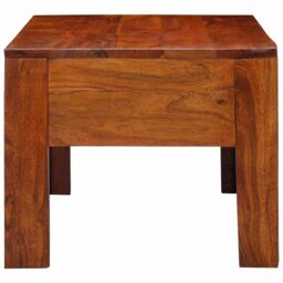Berkfield Home Coffee Table 90x50x40 cm Solid Wood Acacia in Brown - Size: 90 x 50 x 40 cm - thumbnail 3