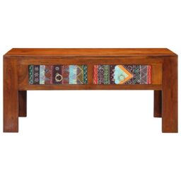 Berkfield Home Coffee Table 90x50x40 cm Solid Wood Acacia in Brown - Size: 90 x 50 x 40 cm - thumbnail 2