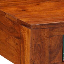 Berkfield Home Coffee Table 90x50x40 cm Solid Wood Acacia in Brown - Size: 90 x 50 x 40 cm - thumbnail 5