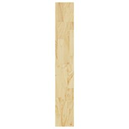 Berkfield Home Book Cabinet/Room Divider 100x30x200 cm Solid Pinewood in Brown - Size: 100 x 30 x 200 cm - thumbnail 6