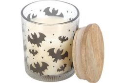 KDMD Bat Print Mulberry Candle in White - thumbnail 3
