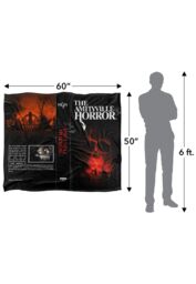 Amityville Horror - Logo Vhs Front & Back Silky Touch Super Soft Throw Blanket 152 X 127 cm in White - thumbnail 5