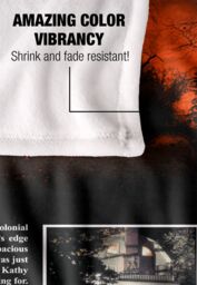Amityville Horror - Logo Vhs Front & Back Silky Touch Super Soft Throw Blanket 152 X 127 cm in White - thumbnail 4