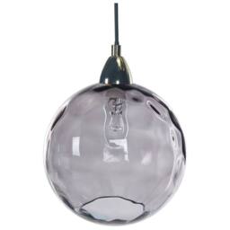 Wyld and Coco Pendant Lamp - Blue Metal Five Colour Glass Shades Modern Glam - thumbnail 7