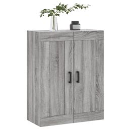 Berkfield Home Wall Mounted Cabinet Grey Sonoma 69.5x34x90 cm Engineered Wood - thumbnail 4