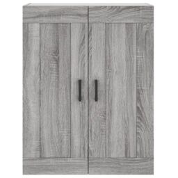 Berkfield Home Wall Mounted Cabinet Grey Sonoma 69.5x34x90 cm Engineered Wood - thumbnail 6