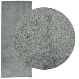 Berkfield Home Shaggy Rug PAMPLONA High Pile Modern Green 80x200 cm - Size: Medium - thumbnail 3