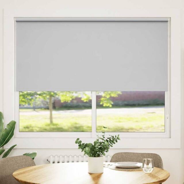 Berkfield Home Roller Blind Blackout 160 x 175 cm Grey - image 1