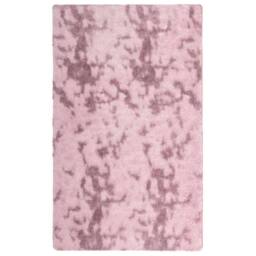 Berkfield Home Shaggy Rug High Pile NAVARRA Dusty Pink 80x150 cm Polyester - Size: Medium