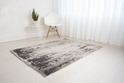 Rugstyle Balletto Heatset Pixels Rug in Light Grey - Size: 160 cm x 230 cm - thumbnail 1