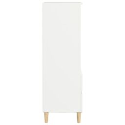 Berkfield Home Highboard White 40x36x110 cm Engineered Wood - Size: 40 x 36 x 110 cm - thumbnail 5