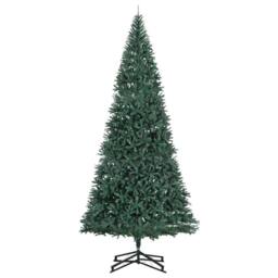 Berkfield Home Artificial Pre-lit Christmas Tree with Ball Set Green 500 cm - thumbnail 6