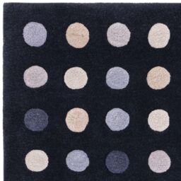 The Rug Shop UK Blue Modern Easy to clean Hand Made Dotted Area Rug - Size: 200 cm x 300 cm - thumbnail 3