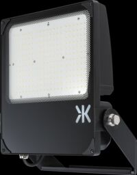 Netlighting Knightsbridge 230V IP66 IK08 High Lumen 200W Floodlight 4000K FLHL200 in Black - thumbnail 1