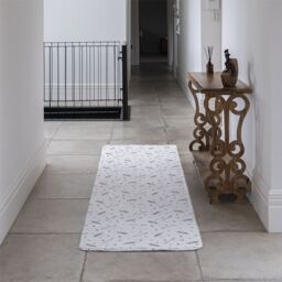 Benjamin Tate Design Feathers & Arrows In Boho Style Runner Rug in Natural - Size: 67 cm x 230 cm - thumbnail 3