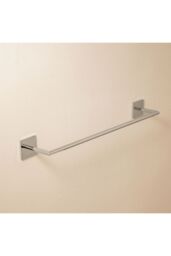 Cosmic Towel Rail 45cm Self-adhesive Chrome Anti-corrosion Stick Collection in Grey - thumbnail 2
