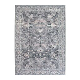 THE RUGS Maestro Collection Vintage Design Rug in Grey & Pink - 3118 GB22 - Size: 80 cm x 150 cm - thumbnail 2