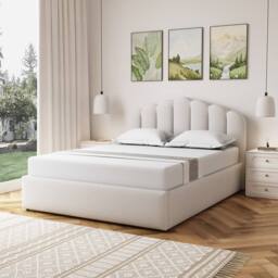 Artemis Home Ranson Fabric 150cm Kingsize Ottoman Bed Frame with Storage - Beige - Size: King - thumbnail 1
