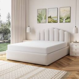 Artemis Home Ranson Fabric 150cm Kingsize Ottoman Bed Frame with Storage - Beige - Size: King - thumbnail 2