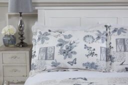 New Edge Blinds Hemmingway Bedspread in Grey - Size: King - thumbnail 3