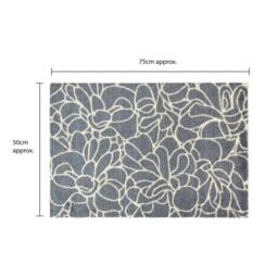 EONLION Mega Doormat & Runner set in Grey - Size: 100 cm x 100 cm - thumbnail 2