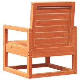 Berkfield Home Beautiful Garden Chair Wax Brown 57.5x63x76 cm Solid Wood Pine - thumbnail 6
