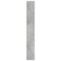 Berkfield Home Bookcase Concrete Grey 40x24x176 cm Engineered Wood - Size: 40 x 24 x 176 cm - thumbnail 5