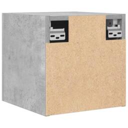 Berkfield Home Wall Mounted TV Cabinet Concrete Grey 30.5x30x30 cm - thumbnail 6