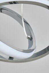 BHS Lighting Eero Silver Pendant Ceiling Light - thumbnail 3