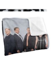 ViacomCBS/Nickelodeon NCIS Group Silky Touch Super Soft Throw Blanket 152 X 127 cm in White - thumbnail 3