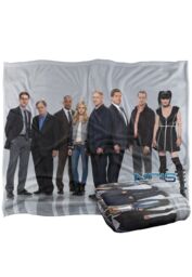 ViacomCBS/Nickelodeon NCIS Group Silky Touch Super Soft Throw Blanket 152 X 127 cm in White - thumbnail 2