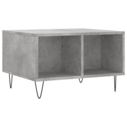 Berkfield Home Modern Coffee Table Concrete Grey 60x50x36.5 cm Engineered Wood - thumbnail 3