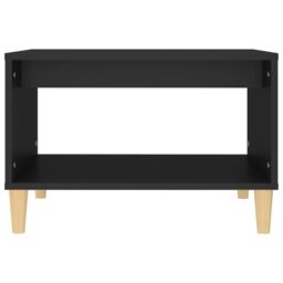 Berkfield Home Coffee Table Black 60x50x40 cm Engineered Wood - Size: 60 x 50 x 40 cm - thumbnail 5