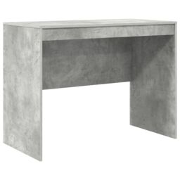 Berkfield Home Writing Desk Concrete grey MDF 100 x 50 x 76 cm Writing Desk - thumbnail 2