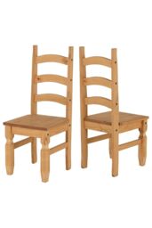 Seconique Corona Chair ( Pair ) in Natural - thumbnail 1
