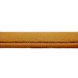 THE RUGS Maestro Collection Solid Design Rug in Ochre in Cream - Size: 200 cm x 290 cm - thumbnail 4