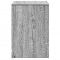 Berkfield Home Stylish Bedside Cabinets with LED Lights 2 pcs Grey Sonoma Engine - thumbnail 7