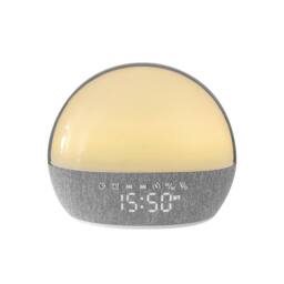 Menkind RED5 Colour Changing T509 Alarm Clock Five Soothing Audio Tracks in Grey - thumbnail 2