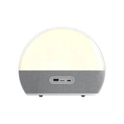 Menkind RED5 Colour Changing T509 Alarm Clock Five Soothing Audio Tracks in Grey - thumbnail 8