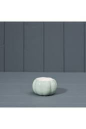 KDMD Green Ceramic Pumpkin Tealight Holder - thumbnail 1
