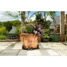 Jardinopia Leaping Stag Plant Pot Feet - Set of 3 - L3.5 x W5 x H7 cm in Bronze - thumbnail 5
